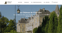 Desktop Screenshot of chateau-de-clairvans.fr