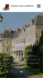 Mobile Screenshot of chateau-de-clairvans.fr