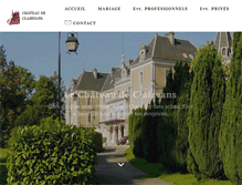 Tablet Screenshot of chateau-de-clairvans.fr